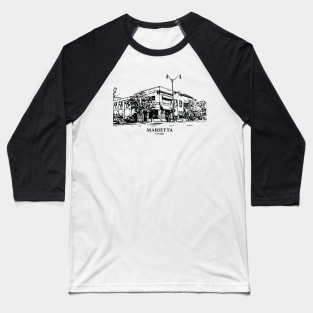 Marietta - Georgia Baseball T-Shirt